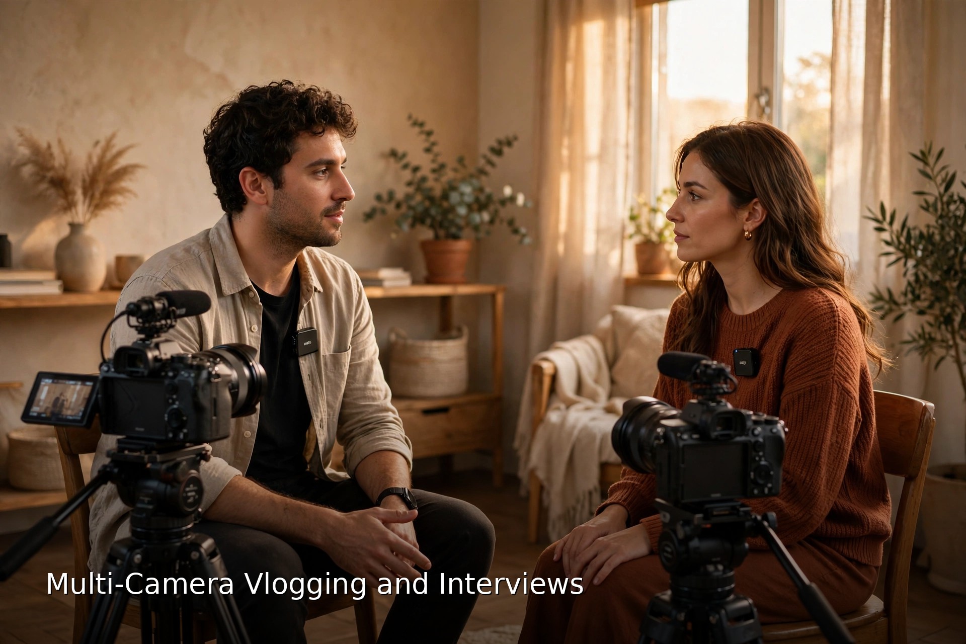 Multi-Camera Vlogging and Interviews